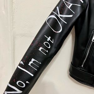 I sell custom things, shoes, clothes, jackets, on your order or of your choice